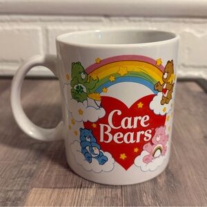 Care Bears Mug Rainbow Heart Coffee Cup Silver Buffalo Licensed Cute Bears
